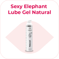 Lubrikačný gél Sexy Elephant Natural (100 ml)