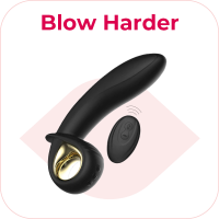 Nafukovací vibrátor Blow Harder