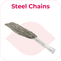 Retiazkové kovové pokarhania Steel Chains