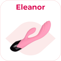 Vibrátor s výbežkom na klitoris Eleanor