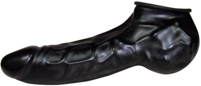 Latexový návlek Black Sleeve materiál návlekov na penis