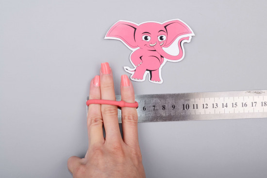 Erekčné krúžky Elephant Rings, rozmery