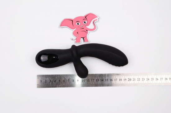 Vibrátor pre elektrosex s výbežkom na klitoris Elexcite Voltage (19,3 cm)