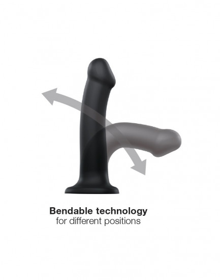 Strap-On-Me ohybné dildo z dvojitého silikónu (20 cm)