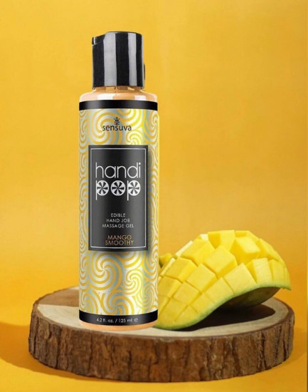 Masturbačný masážny gél HandiPop Mango Smoothie (125 ml)