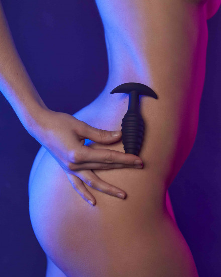 Silikónový análny kolík Spiral Plug (10,6 cm)