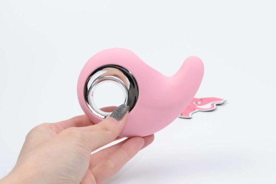 Pulzačný a vibračný stimulátor klitorisu Rhytm Rider (9 cm)
