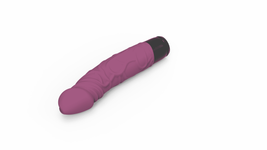 Silikónový vibrátor Blueberry II Original (20 cm)