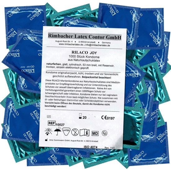 Rilaco Bulk-Pack: Joy, 1000 dry condoms