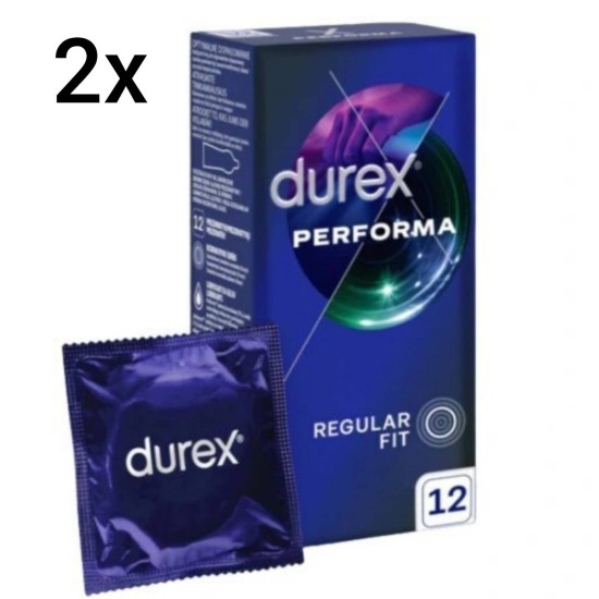 Durex Performa – znecitlivujúce kondómy (3 ks)
