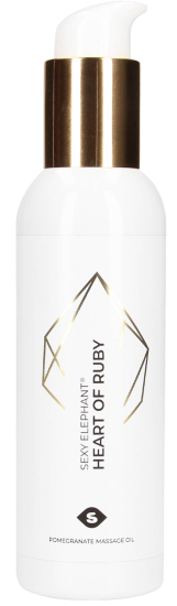 Masážny olej Sexy Elephant Heart of Ruby (150 ml)