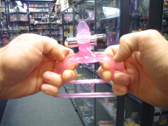 Vibračný krúžok na penis Double Ring