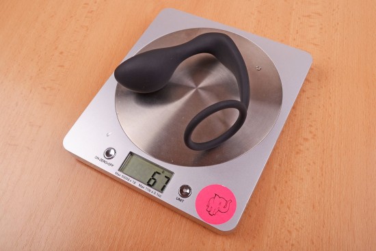 Análny kolík s erekčným krúžkom Ring & Plug, na váhe