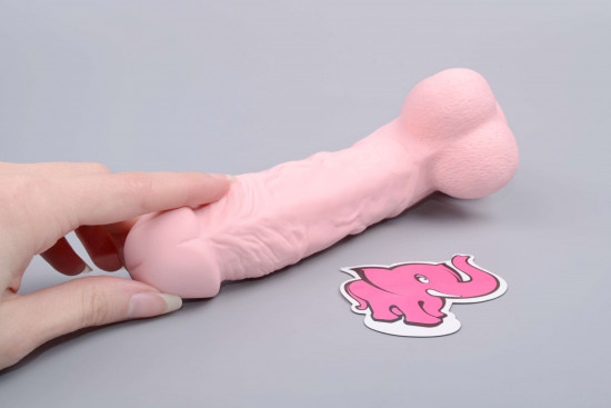 Silikónové dildo Median (20 cm)