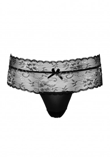 Čipkované tangá Black Elegance