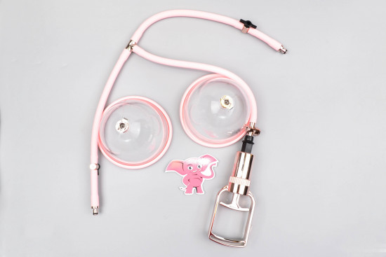 Vákuová pumpa na prsia Rose Gold