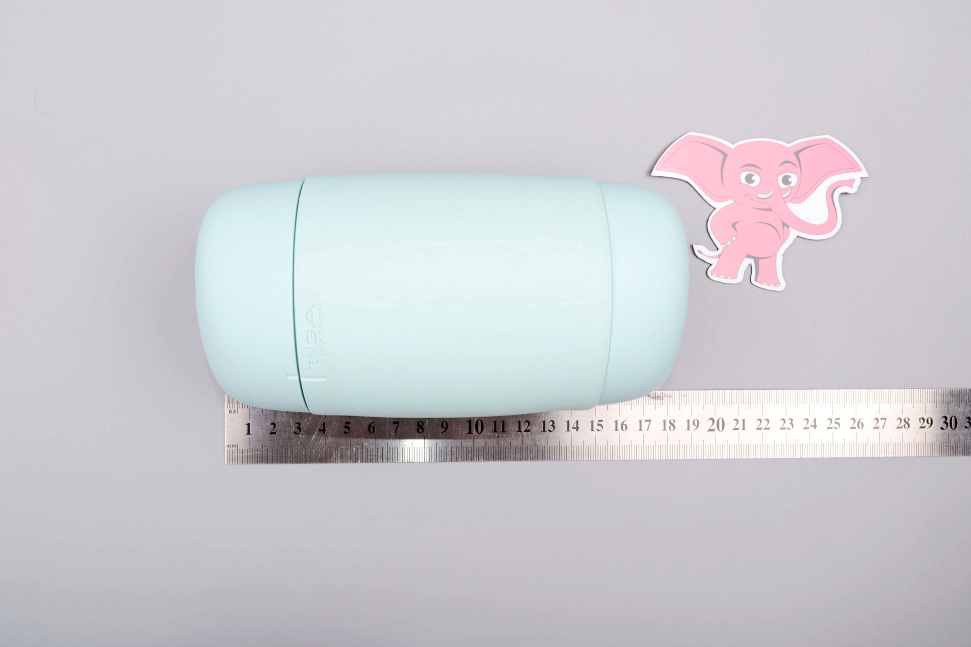 Tenga Puffy Green masturbátor (16,5 cm), rozmery