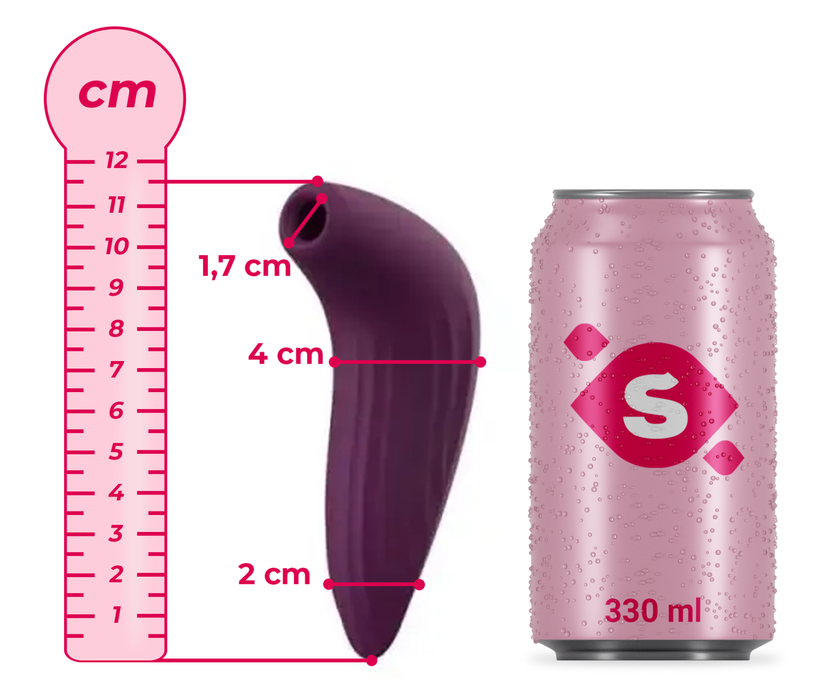 Svakom Pulse Union tlaková pomôcka s mobilnou aplikáciou (11,5 cm)