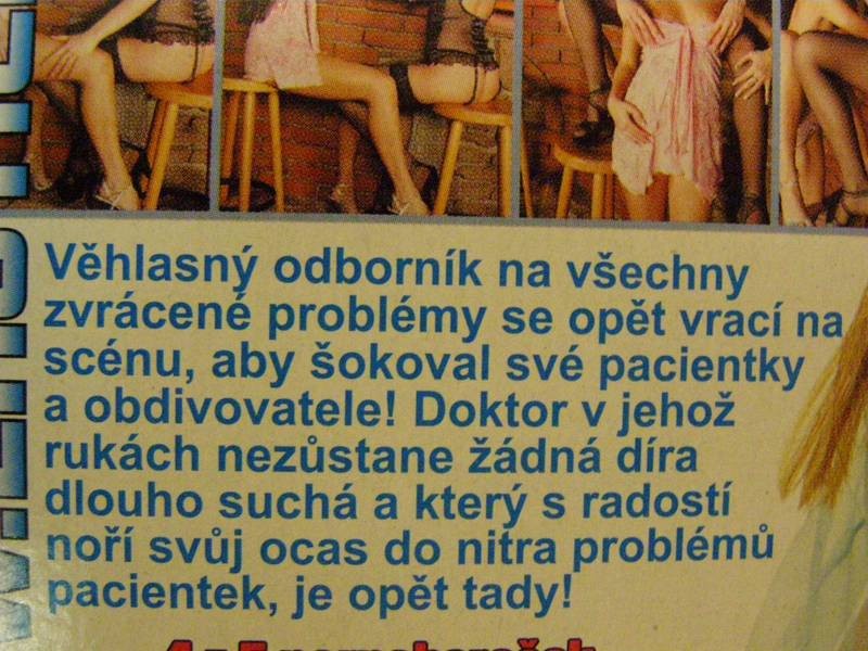 DVD Dr. Pervezio * český pornofilm