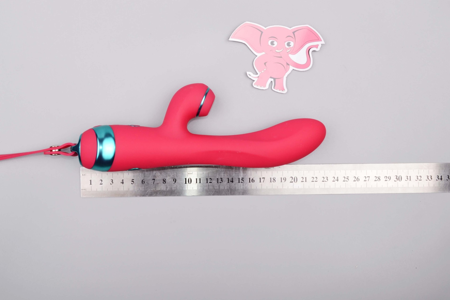 Adore Magenta G Touch tlakový vibrátor (22,8 cm), rozmery