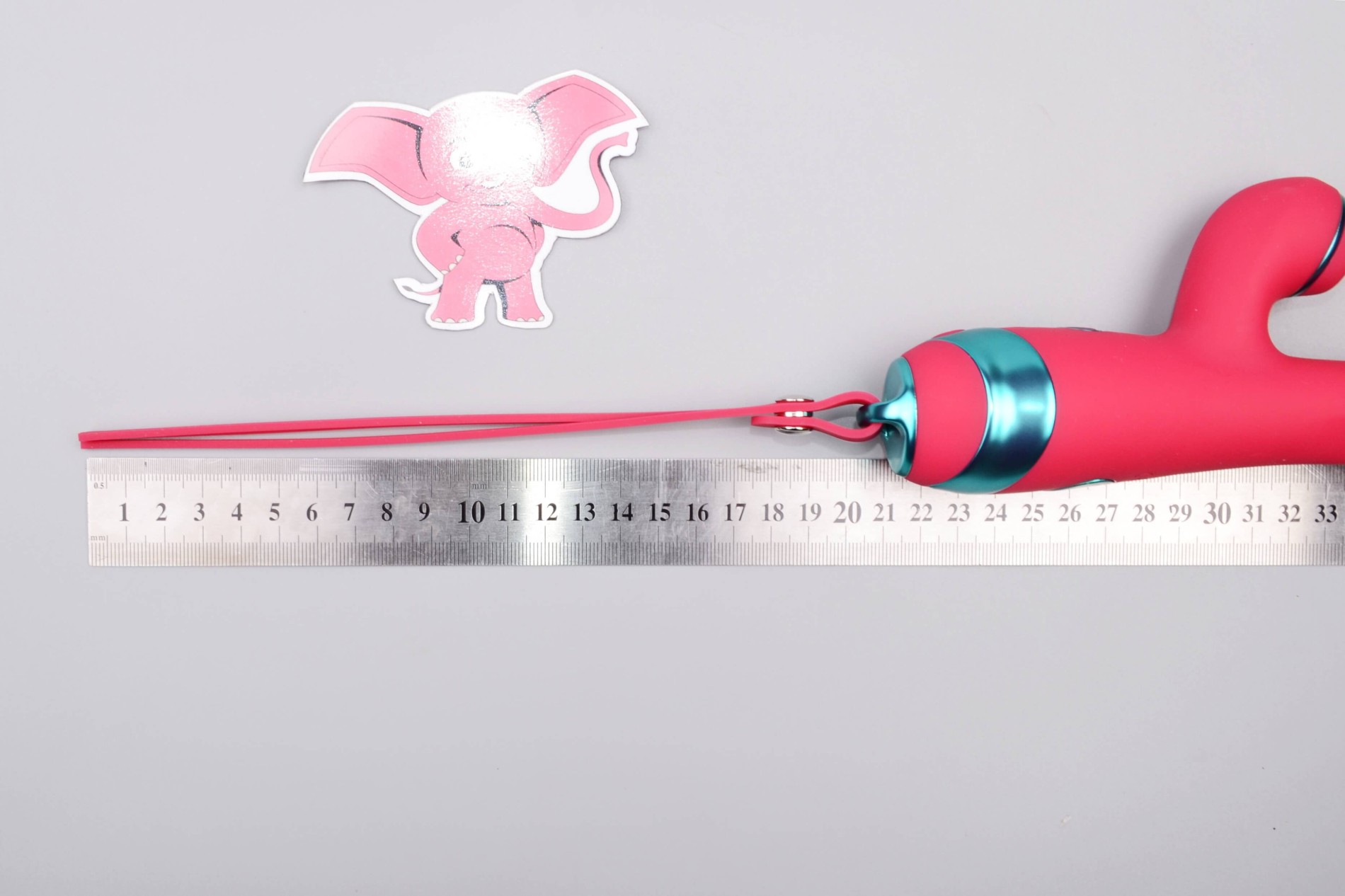 Adore Magenta G Touch tlakový vibrátor (22,8 cm), rozmery