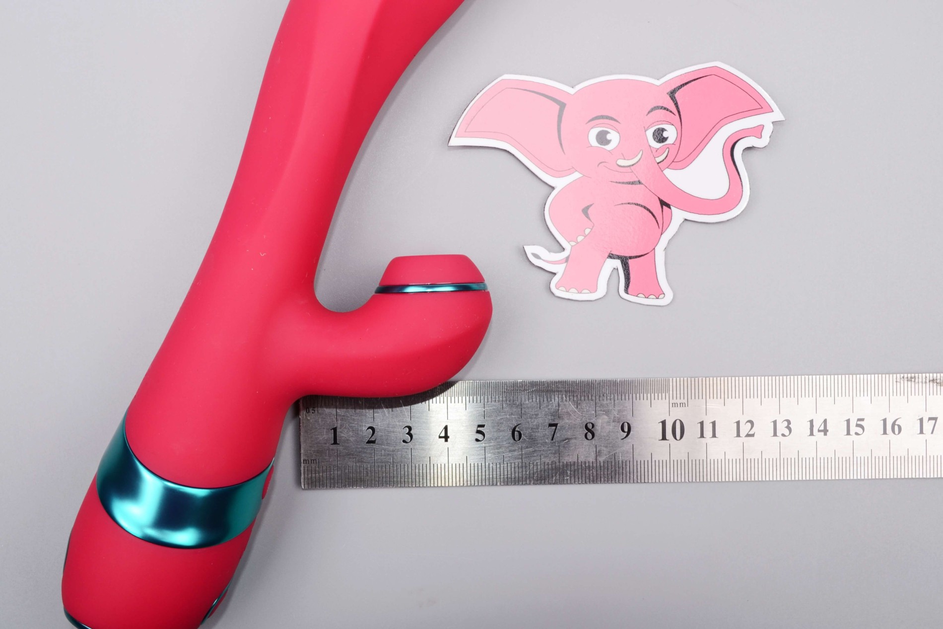 Adore Magenta G Touch tlakový vibrátor (22,8 cm), rozmery