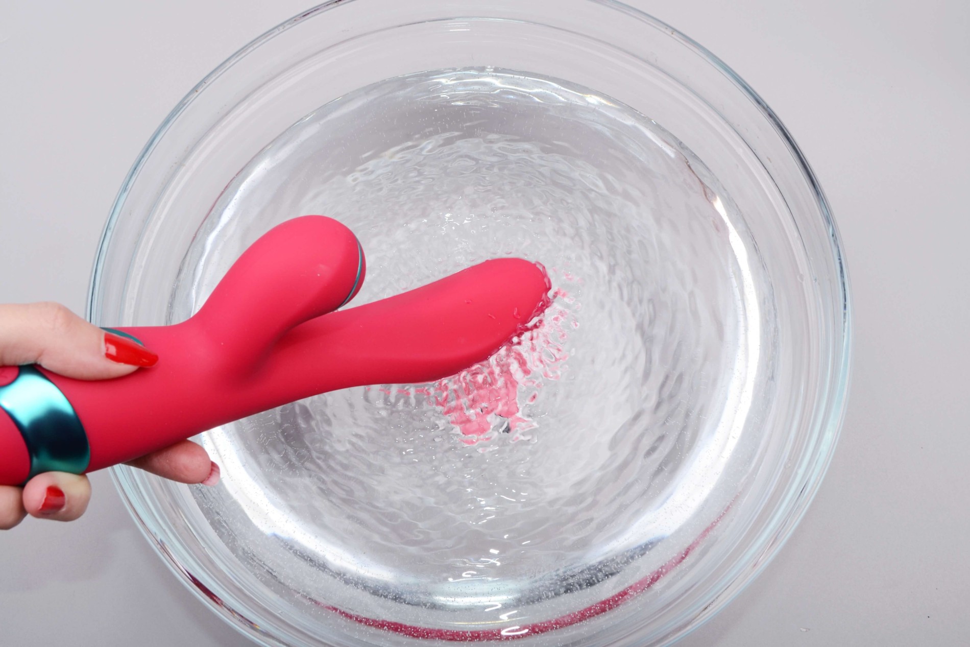 Adore Magenta G Touch tlakový vibrátor (22,8 cm), vodeodolnosť