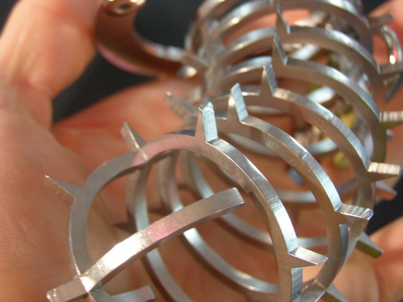 Pás cudnosti muži - kovová klietka