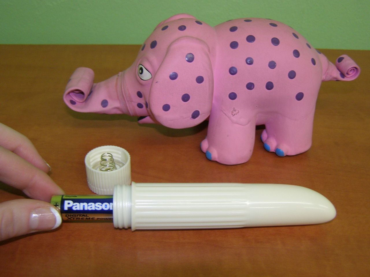 Vibrátor Elephant Finger 13cm