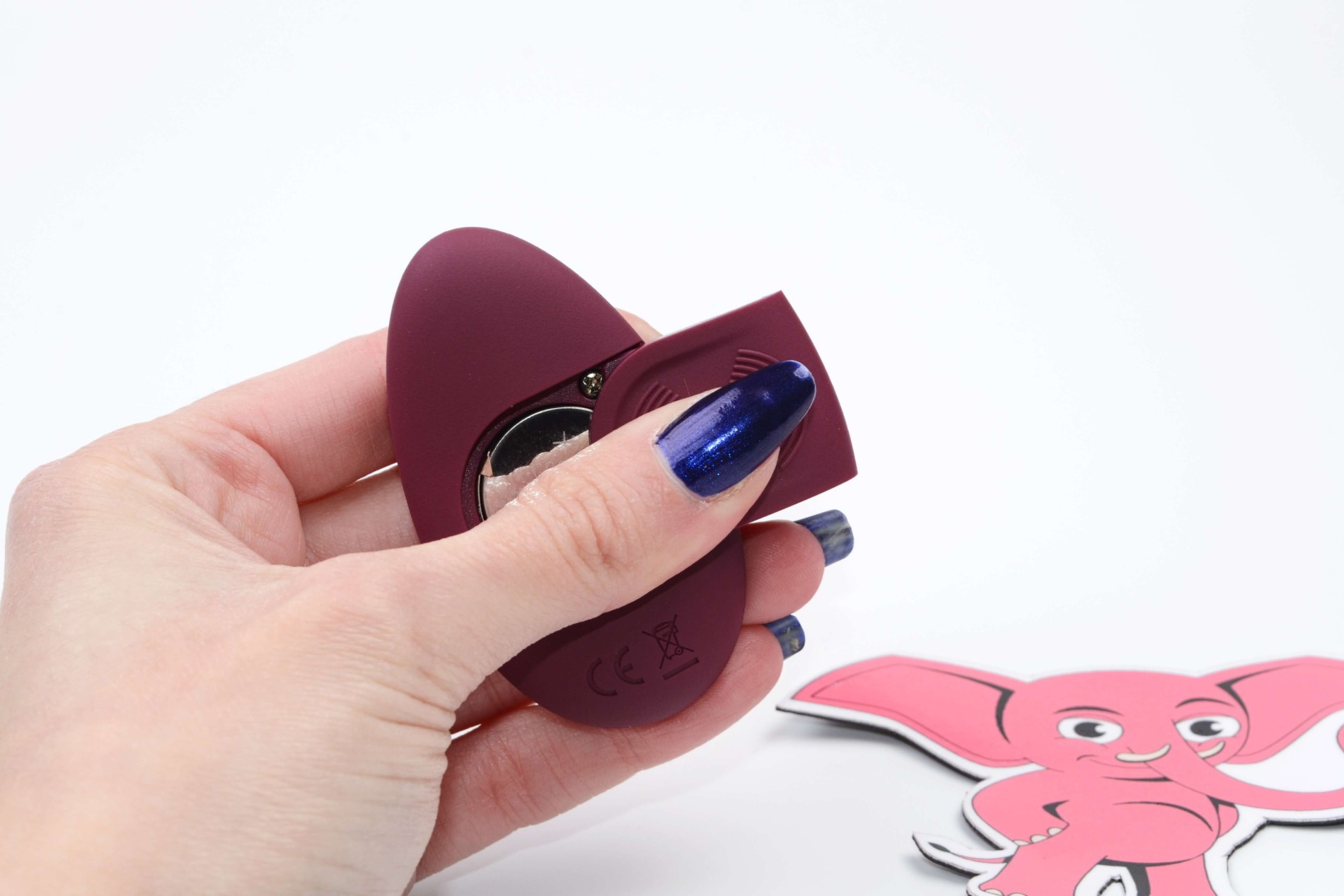 Vibračné venušine guľôčky Juicy Plum s diaľkovým ovládaním