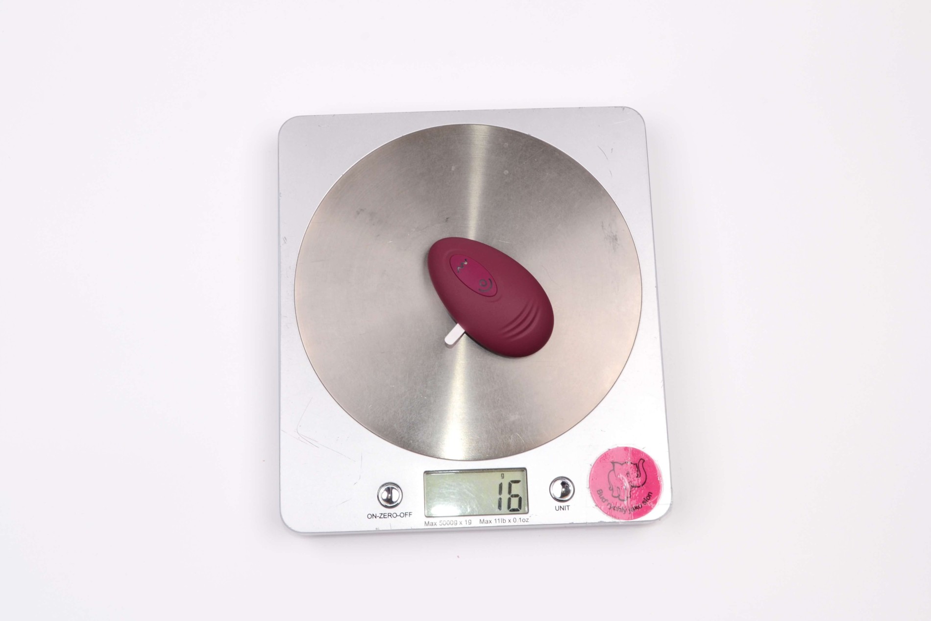 Vibračné venušine guľôčky Juicy Plum s diaľkovým ovládaním, hmotnosť