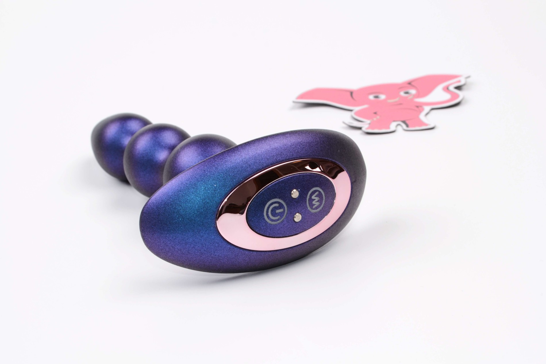 Vibračné análne guličky Buttocks Bold Beaded s diaľkovým ovládaním (16 cm)