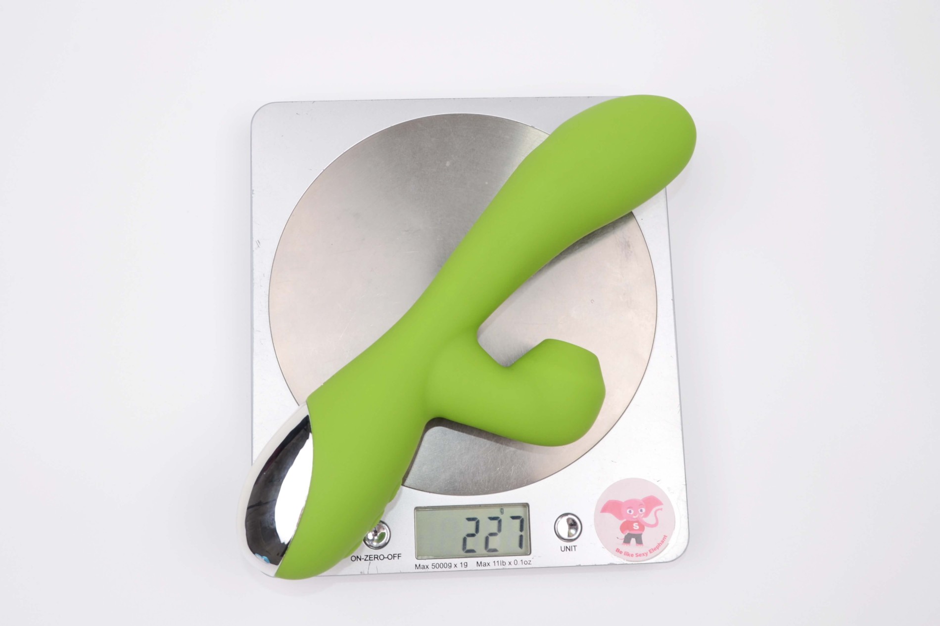 Adore Fingertip rotačný tlakový vibrátor na bod G (20,6 cm)  + darček MiniWand