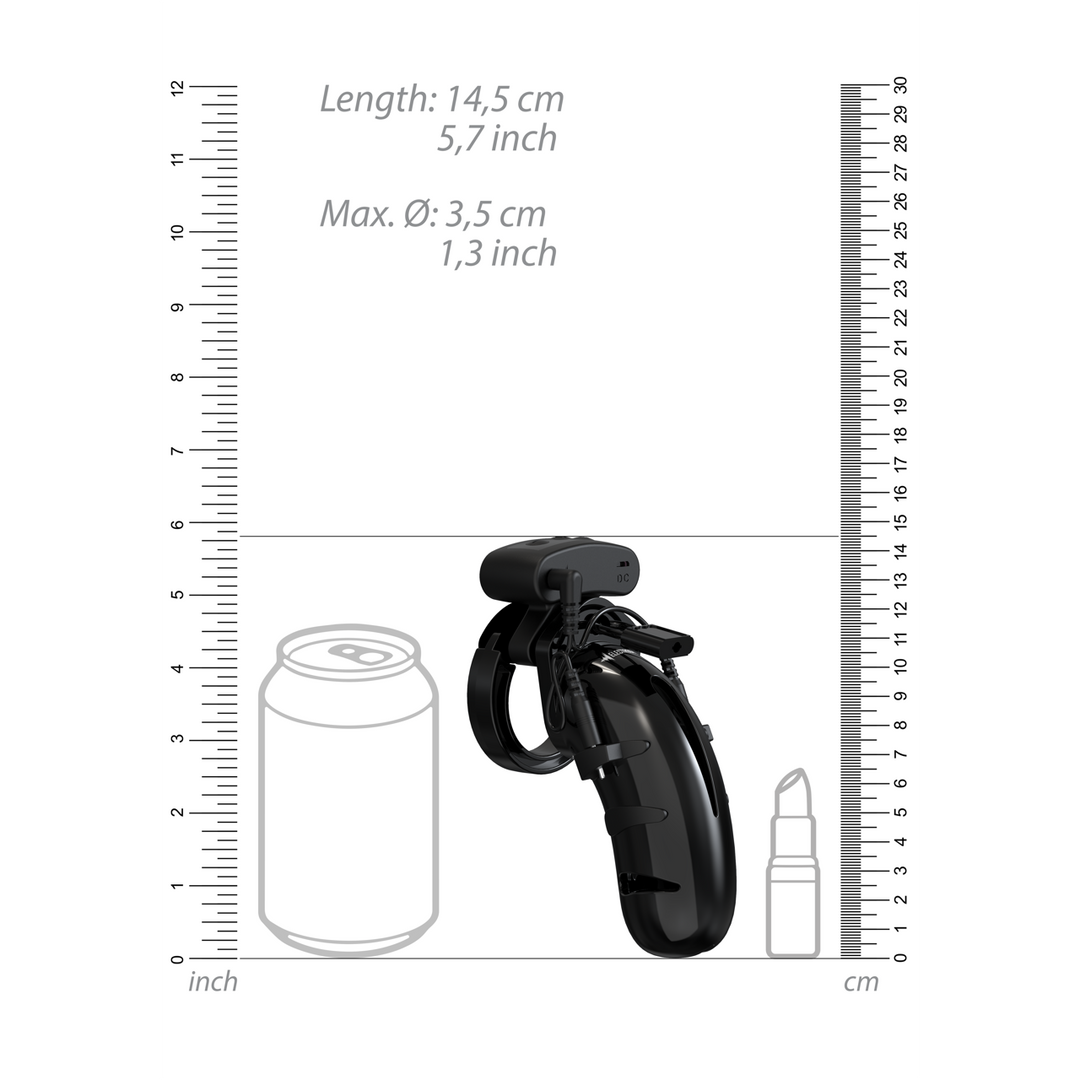 Model 22 Chastity Cock Cage with Electro (11,5 cm)
