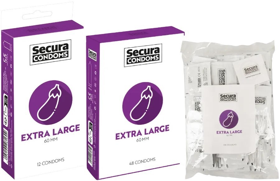 Secura Extra large - veľké kondómy
