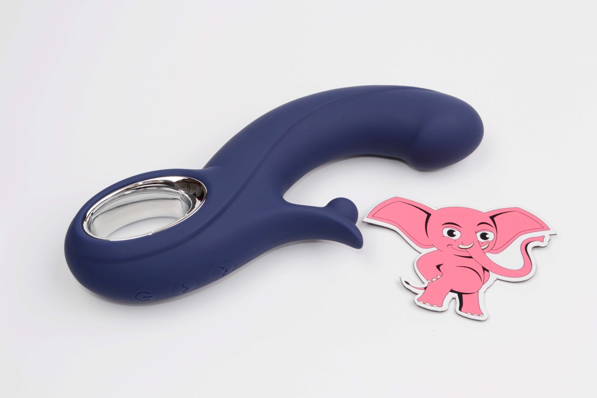 Vibrátor s výbežkom na klitoris Blissful G-Spot Thrill (20 cm)