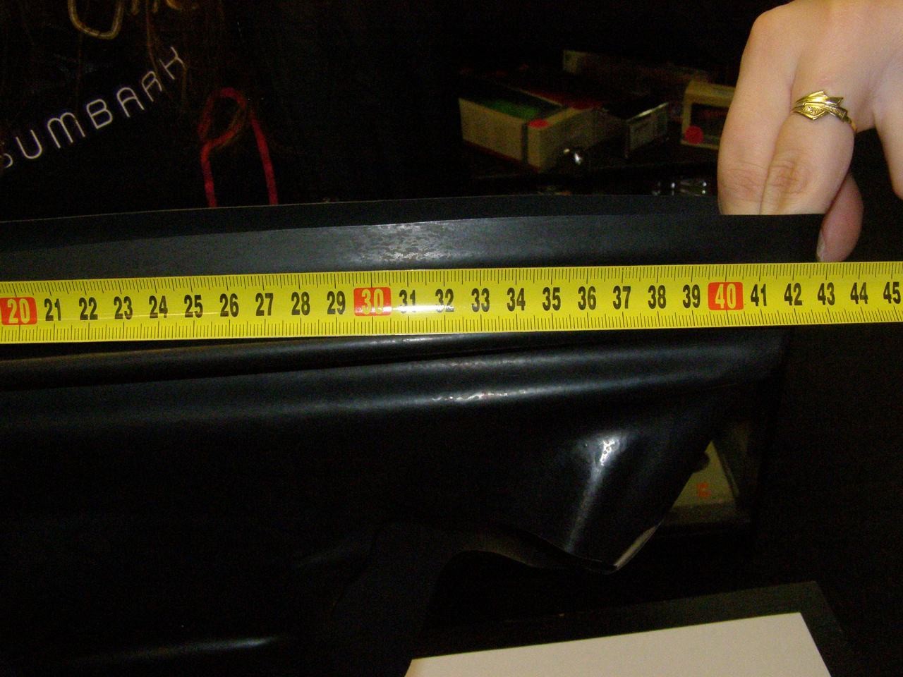 Latexové nohavičky s výstupkami