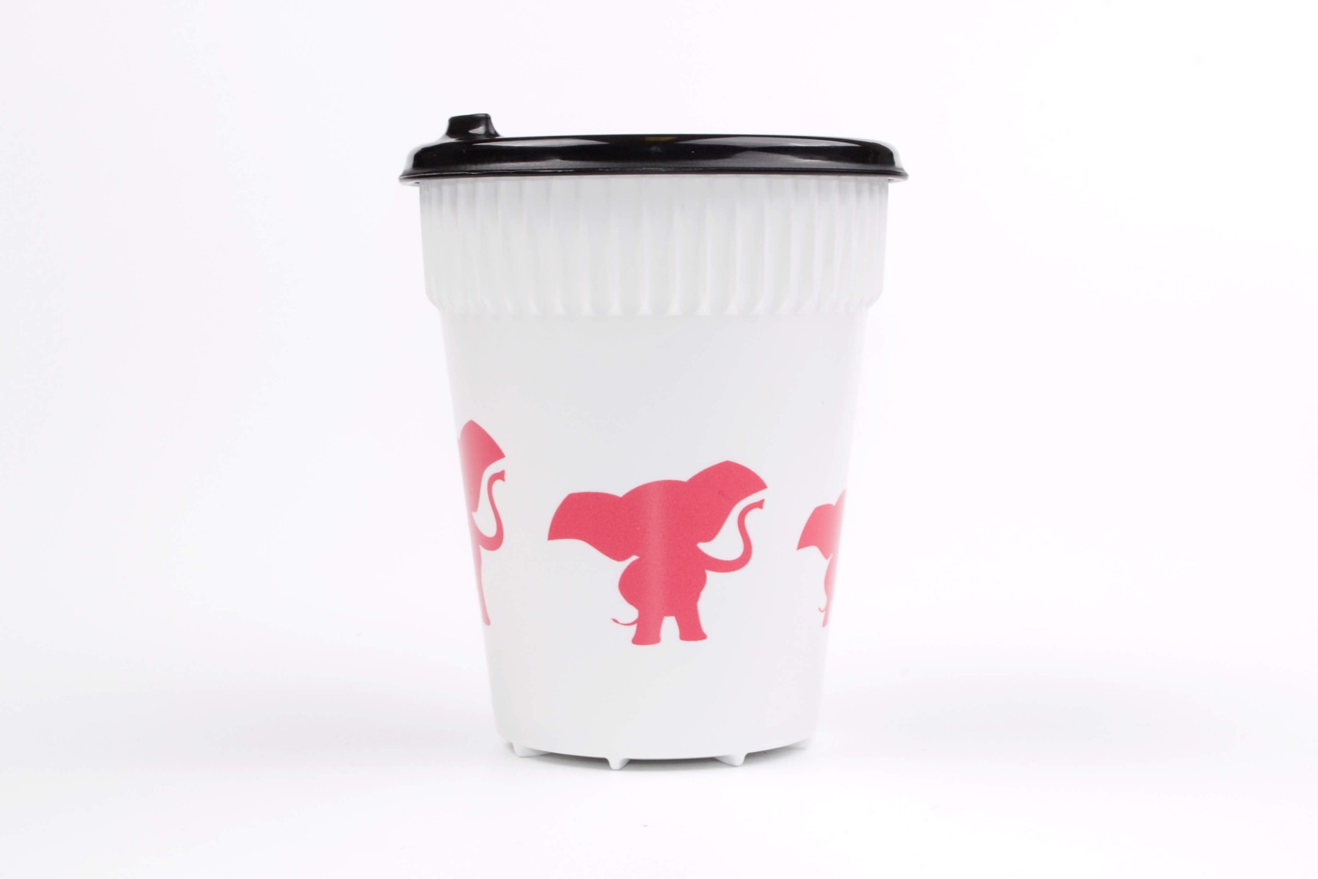 Merch – hravý sloní téglik Růžový Slon (0,3 l)