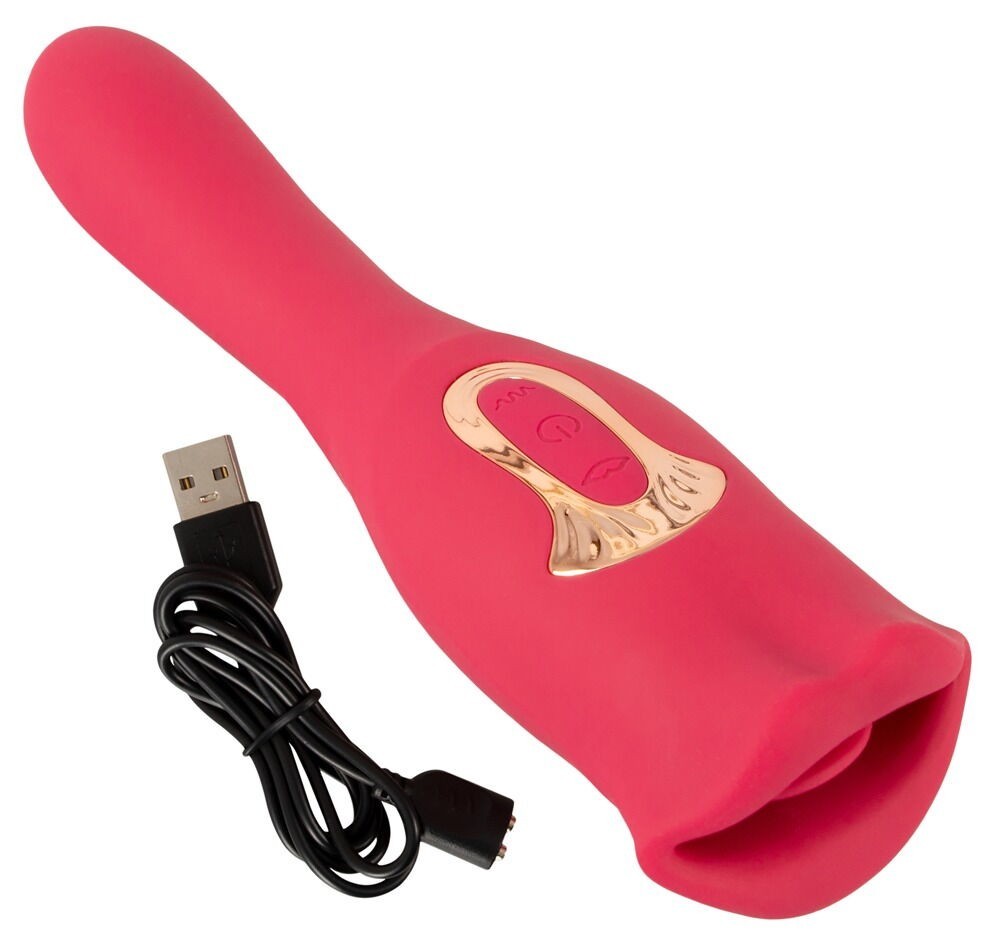 Vibrátor Oral Fun L s pohyblivými perami