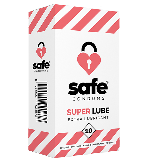 SAFE - Condoms with Extra Lubricant Superlube