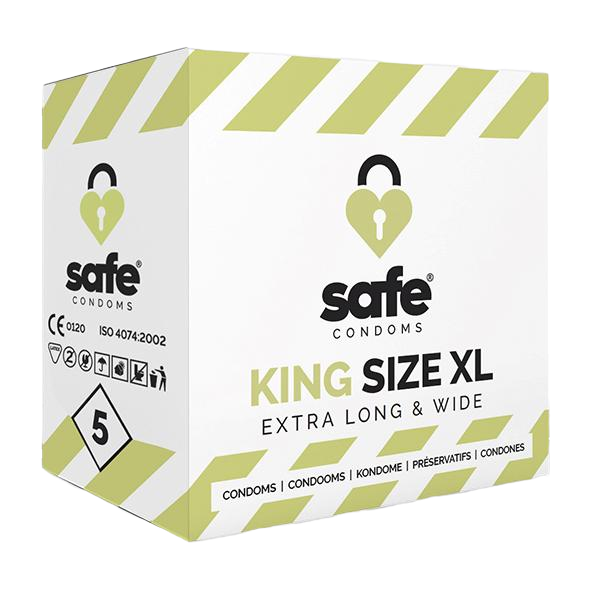 SAFE - Condoms King Size XL 5 pcs
