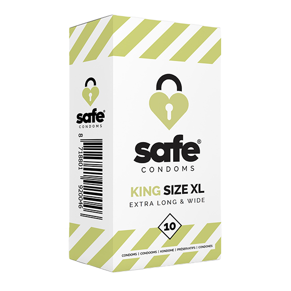 SAFE - Condoms King Size XL 10 pcs