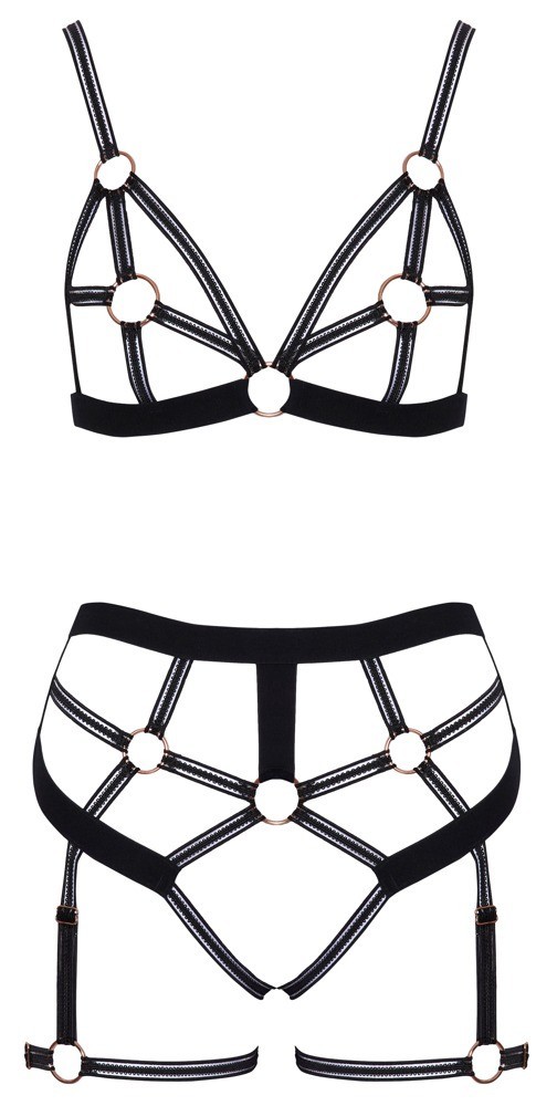 Cottelli Harness set black