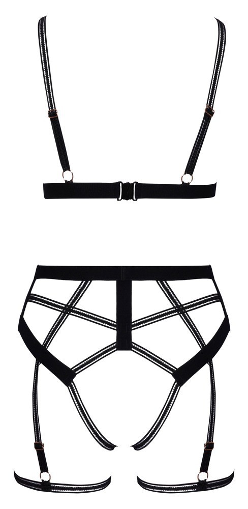 Cottelli Harness set black