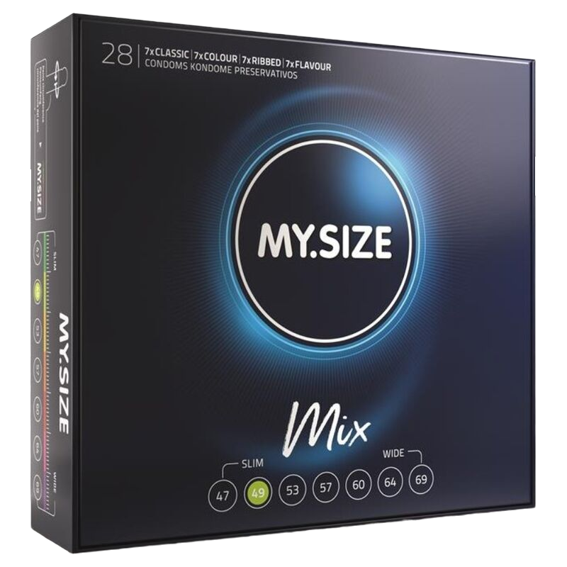 My Size - Mix Condoms 49 mm, 28 pcs