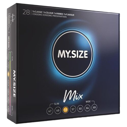 My Size - Mix Condoms 53 mm, 28 pcs