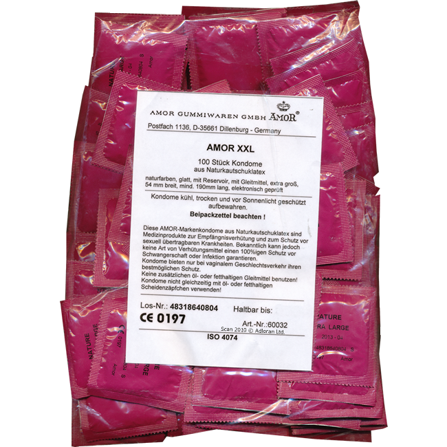 Amor 1000 Condoms: XXL