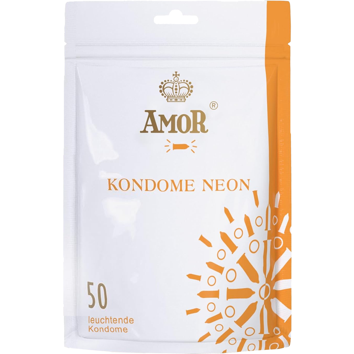 Amor Bulk-Pack: NEON, 50 condoms