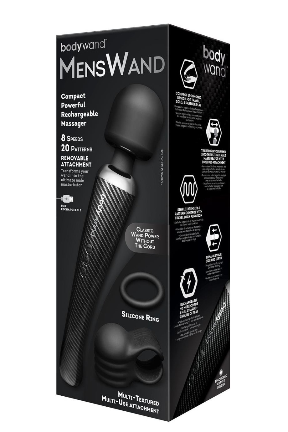 Bodywand MensWand Čierny