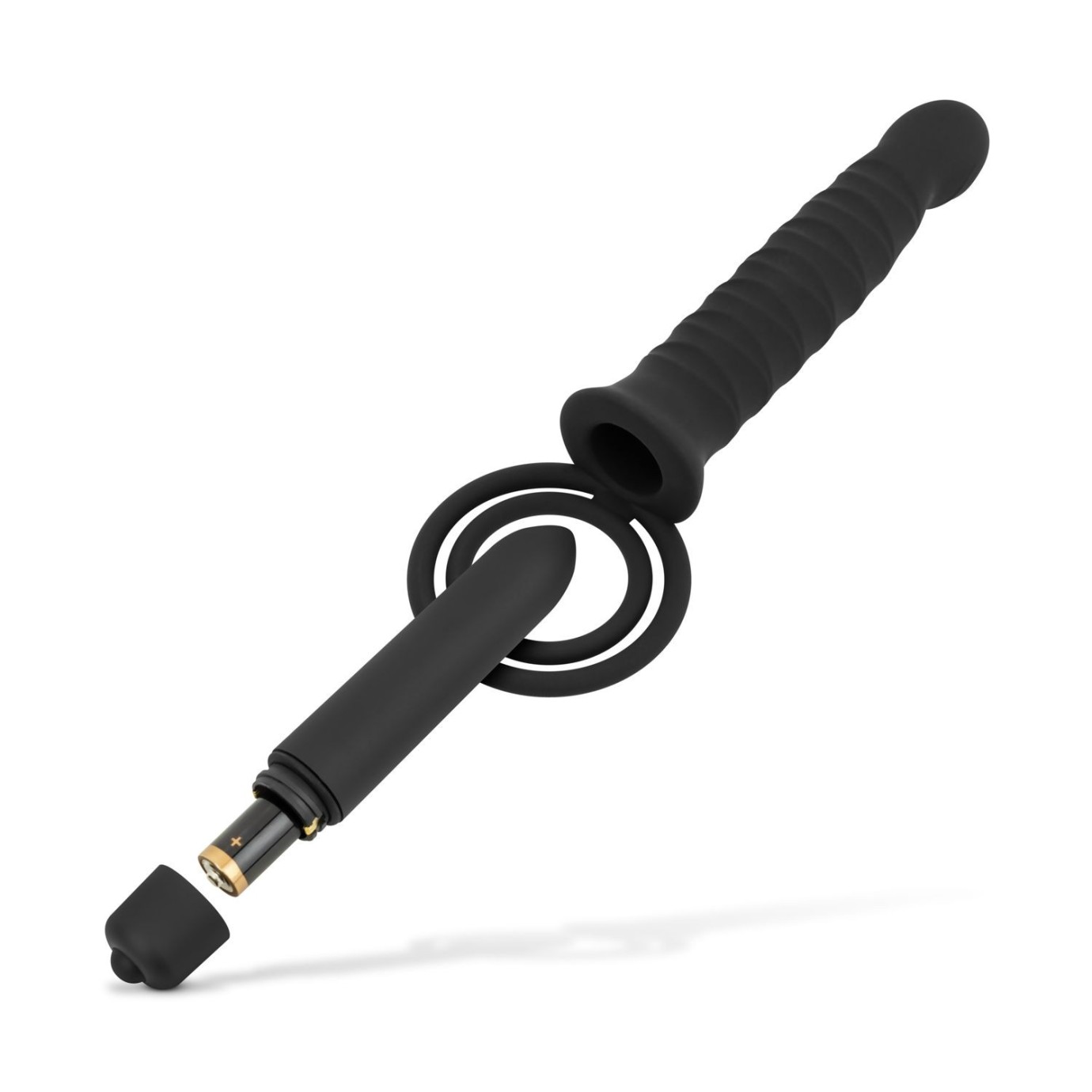 EASYTOYS MEN ONLY Multifunkčný vibrátor - Čierny
